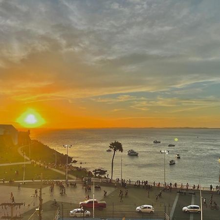 Apartamento No Farol Da Barra. Vista Deslumbrante Para O Mar! No Circuito Do Carnaval. Ao Lado Do Porto Da Barra ! Salvador Exteriör bild