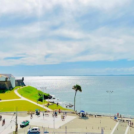 Apartamento No Farol Da Barra. Vista Deslumbrante Para O Mar! No Circuito Do Carnaval. Ao Lado Do Porto Da Barra ! Salvador Exteriör bild